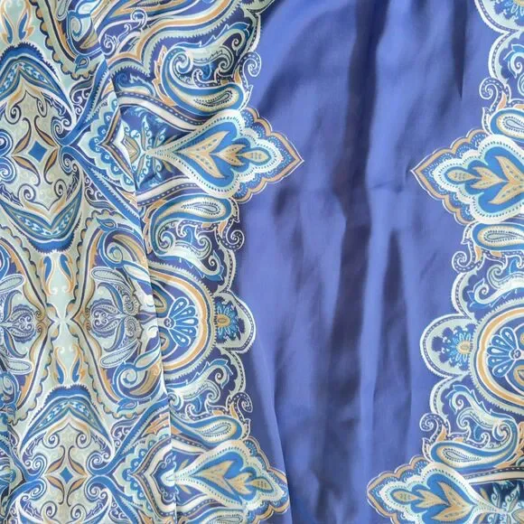 Lane Bryant Women's Sleek Satin Halter-Neck Maxi Dress Boho 18W NWT - Picture 5 of 6